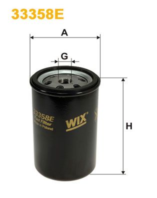 WIX FILTERS Kütusefilter 33358E